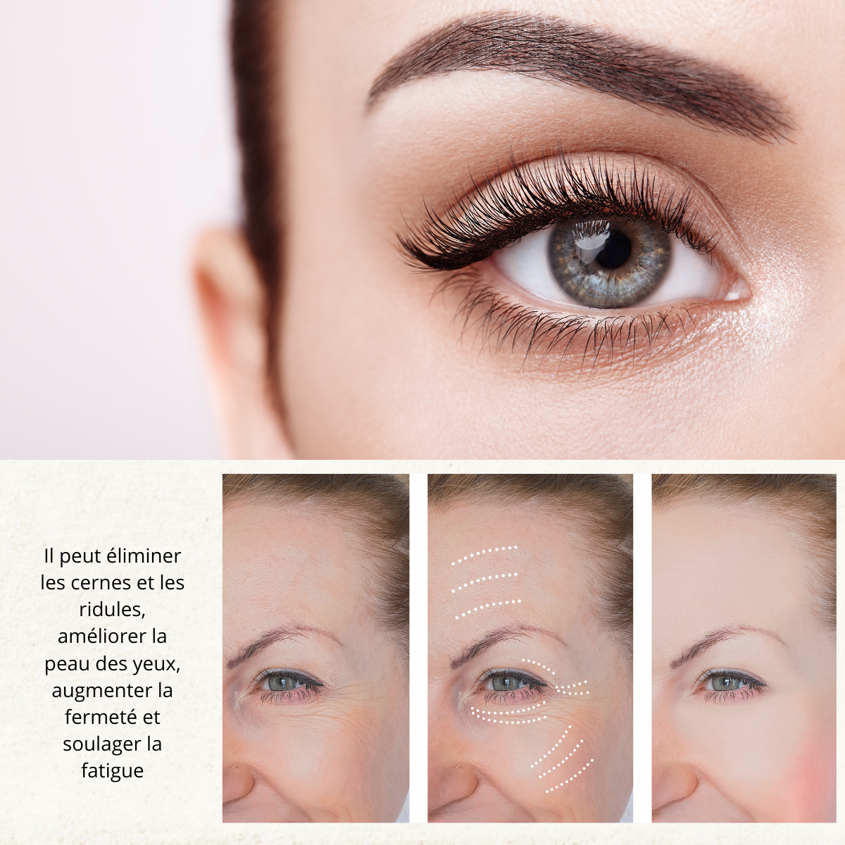 Stick Contour des Yeux à l’Essence d’Escargot – Anti-Cernes & Anti-Âge