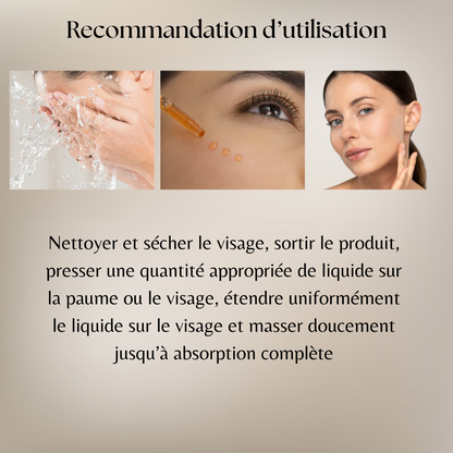 Sérum Visage 5-en-1 à l’Acide Hyaluronique – Éclat, Hydratation & Anti-Âge