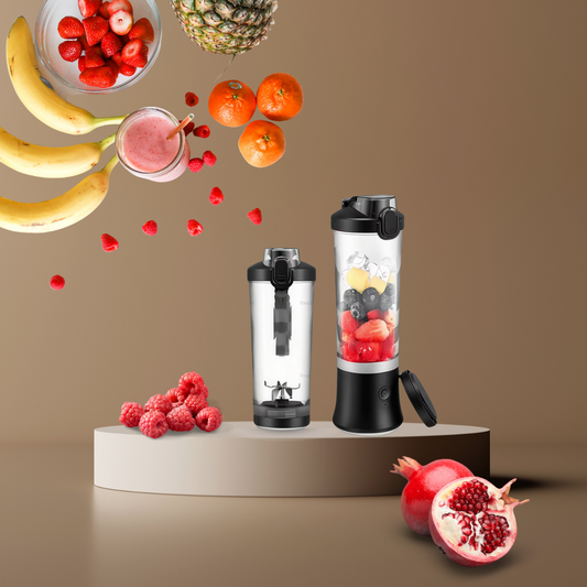 Blender Portable 600ml – Puissant, Compact et Rechargeable