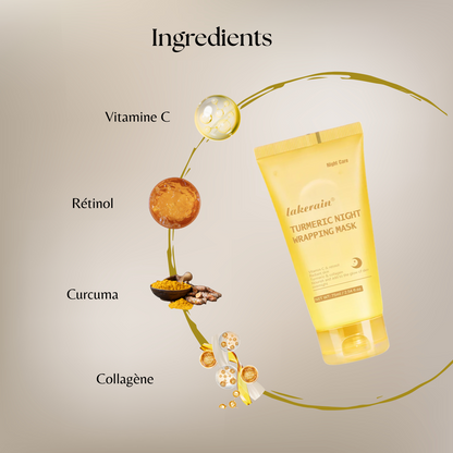 Masque de Nuit au Collagène – Hydratation Profonde & Élasticité Maximale