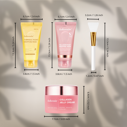 Masque de Nuit au Collagène – Hydratation Profonde & Élasticité Maximale