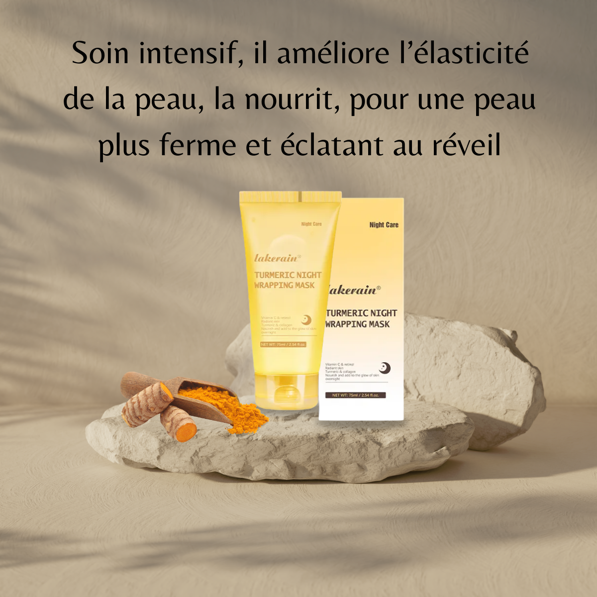 Masque de Nuit au Collagène – Hydratation Profonde & Élasticité Maximale