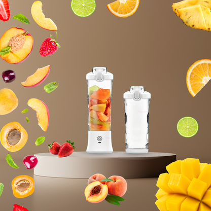 Blender Portable 600ml – Puissant, Compact et Rechargeable