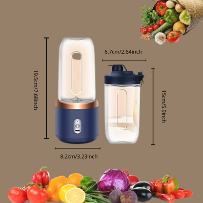 Mini Presse-Agrumes Portable – Mixeur de Jus Rechargeable