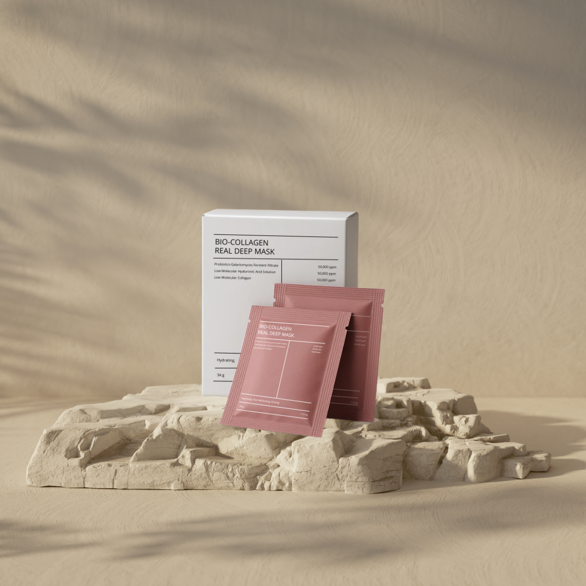 Masque Visage Bio Collagène – Hydratant, Éclaircissant & Rafraîchissant