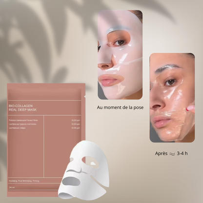 Masque Visage Bio Collagène – Hydratant, Éclaircissant & Rafraîchissant